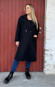 Idalia - Kappa - Svart  - Nyhet
