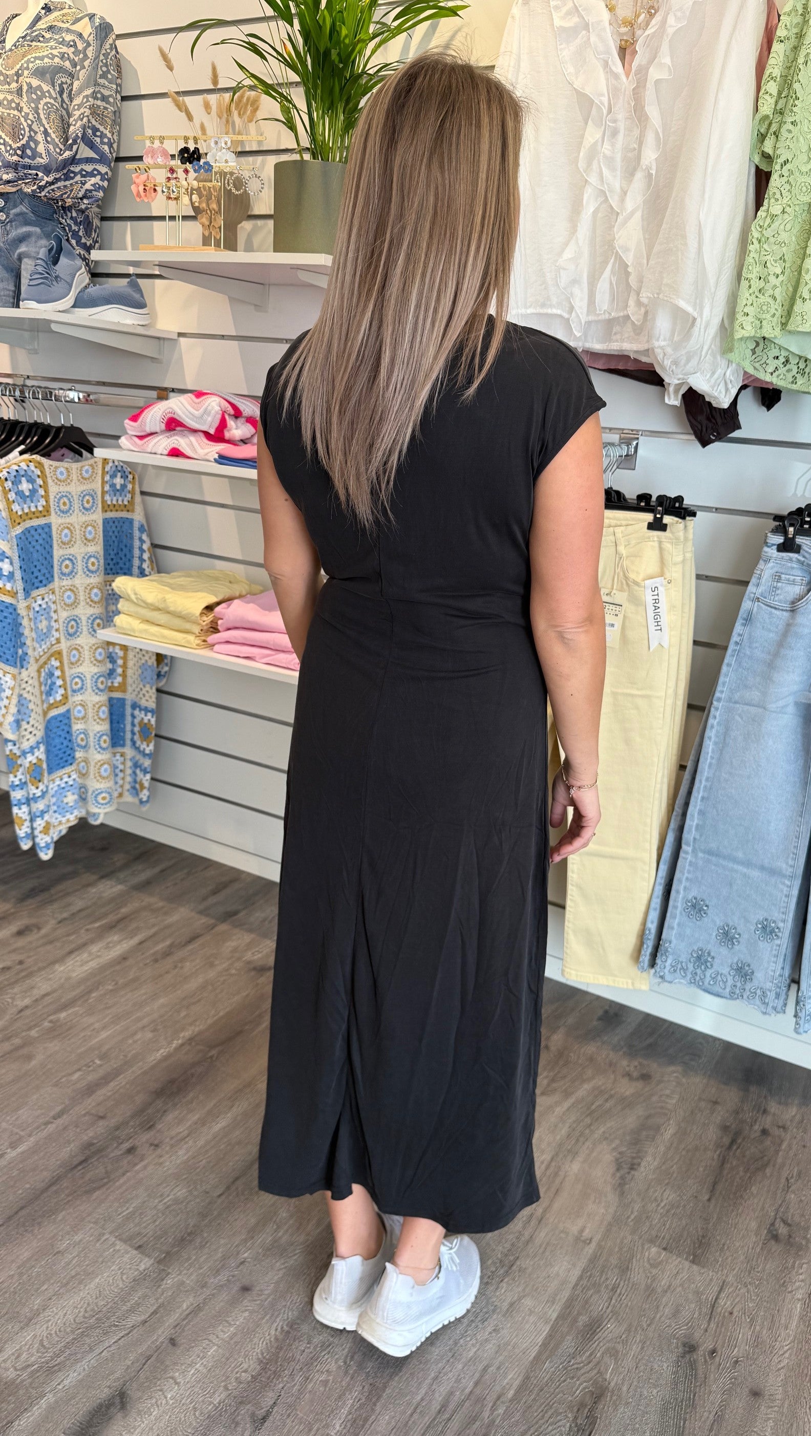 Ida - Klänning - Knyt - Svart