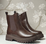 Elin - Boots  9552A- Brun -  Nyhet