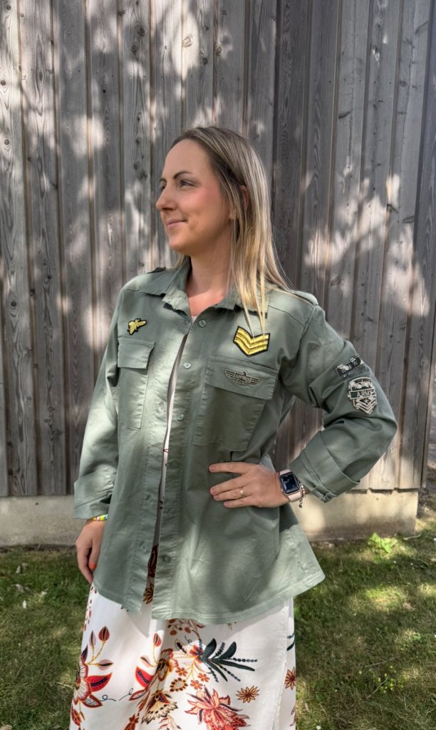 Millie - Jacka - Khaki- Nyhet