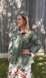 Millie - Jacka - Khaki- Nyhet