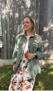Millie - Jacka - Khaki- Nyhet