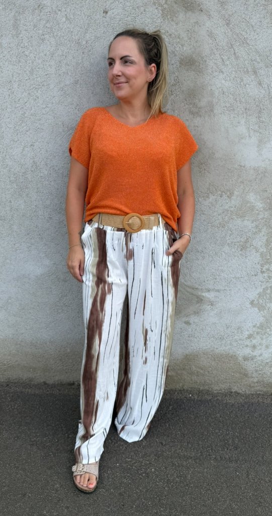 Reza  - Byxor - Batik - Brun -  Nyhet