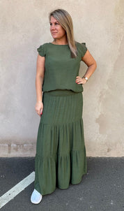 Ivy - Kjol - Khaki - Nyhet