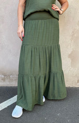 Ivy - Kjol - Khaki - Nyhet