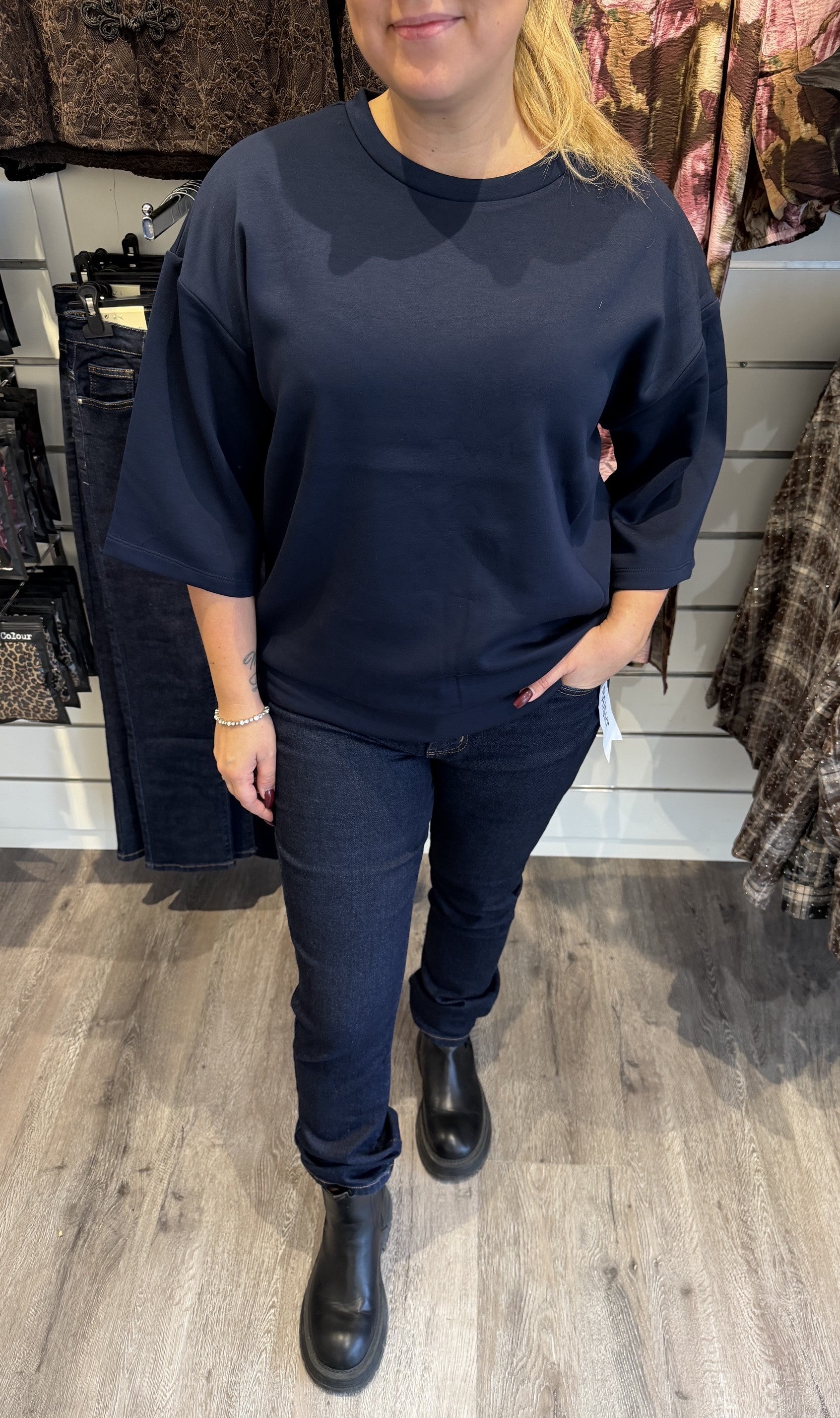 JannySC Sweater Navy