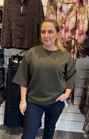 JannySC Sweater Military