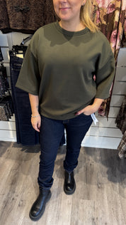 JannySC Sweater Military
