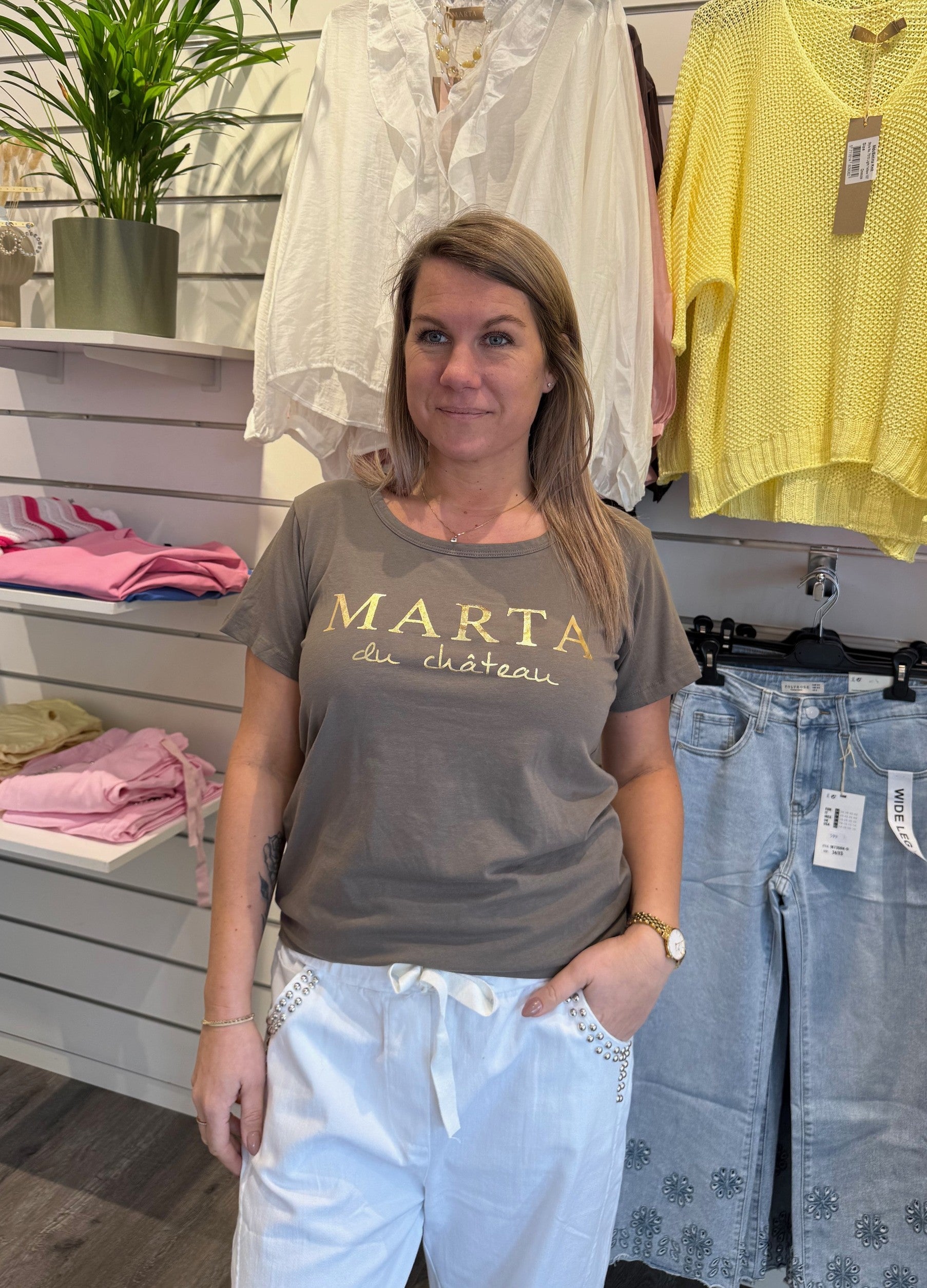 Jeanette - Tshirt - Marta - Fango- Nyhet