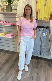 Jeanette - Tshirt - Marta - Rosa- Nyhet