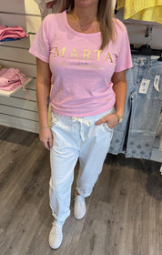Jeanette - Tshirt - Marta - Rosa- Nyhet