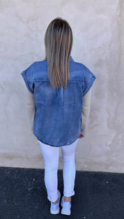 Lollo- Jeansskjorta - Denim- Nyhet
