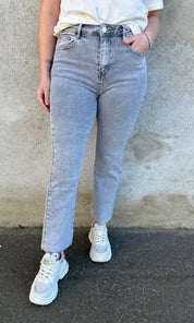 Jenna - Jeans - Flare - Grå