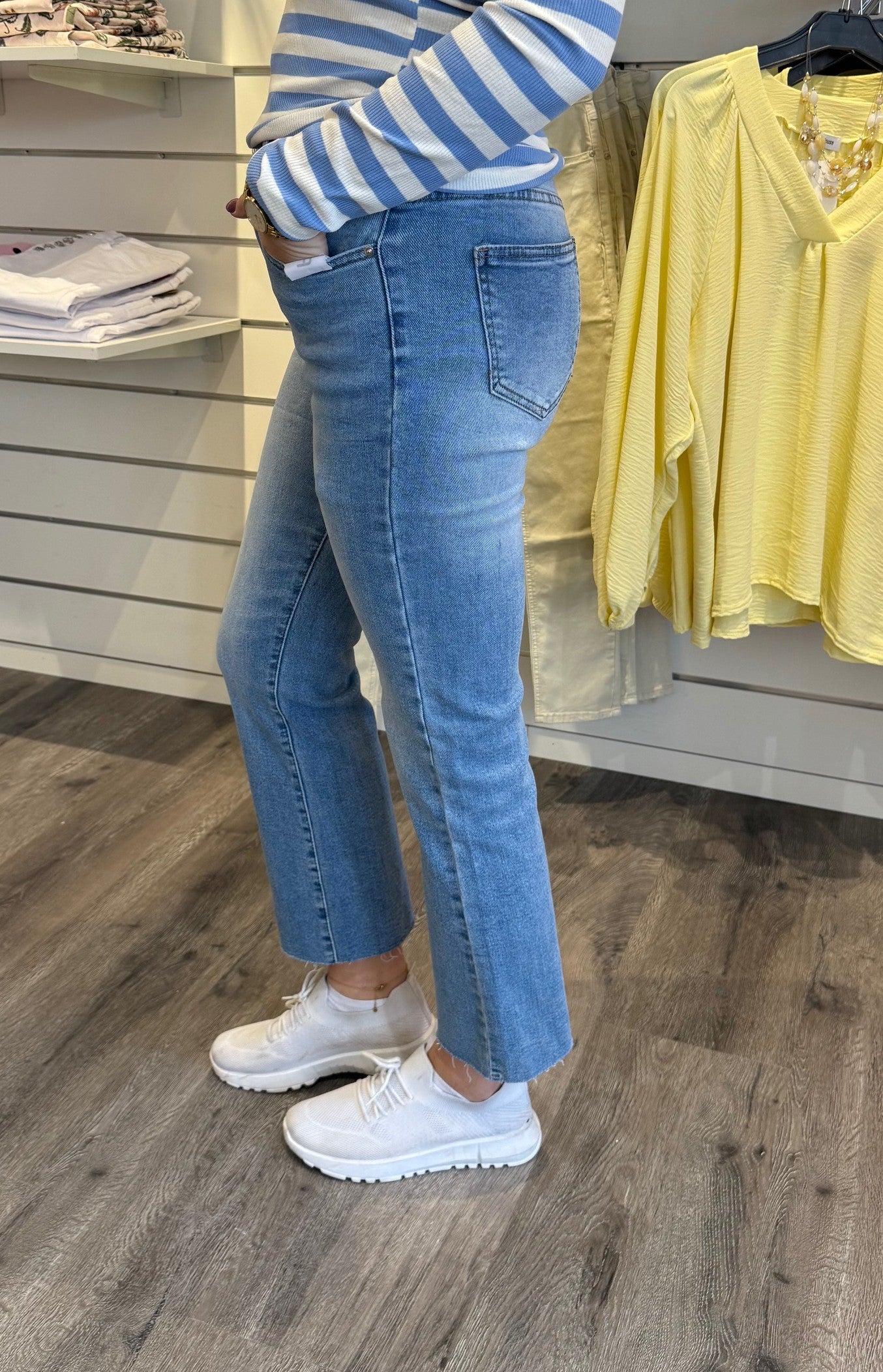 Jenna - Jeans - Flare - Ljusdenim