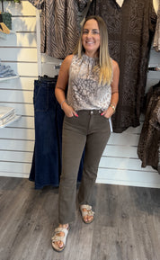 Jenna Jeans Flare Mocca Y6306I3