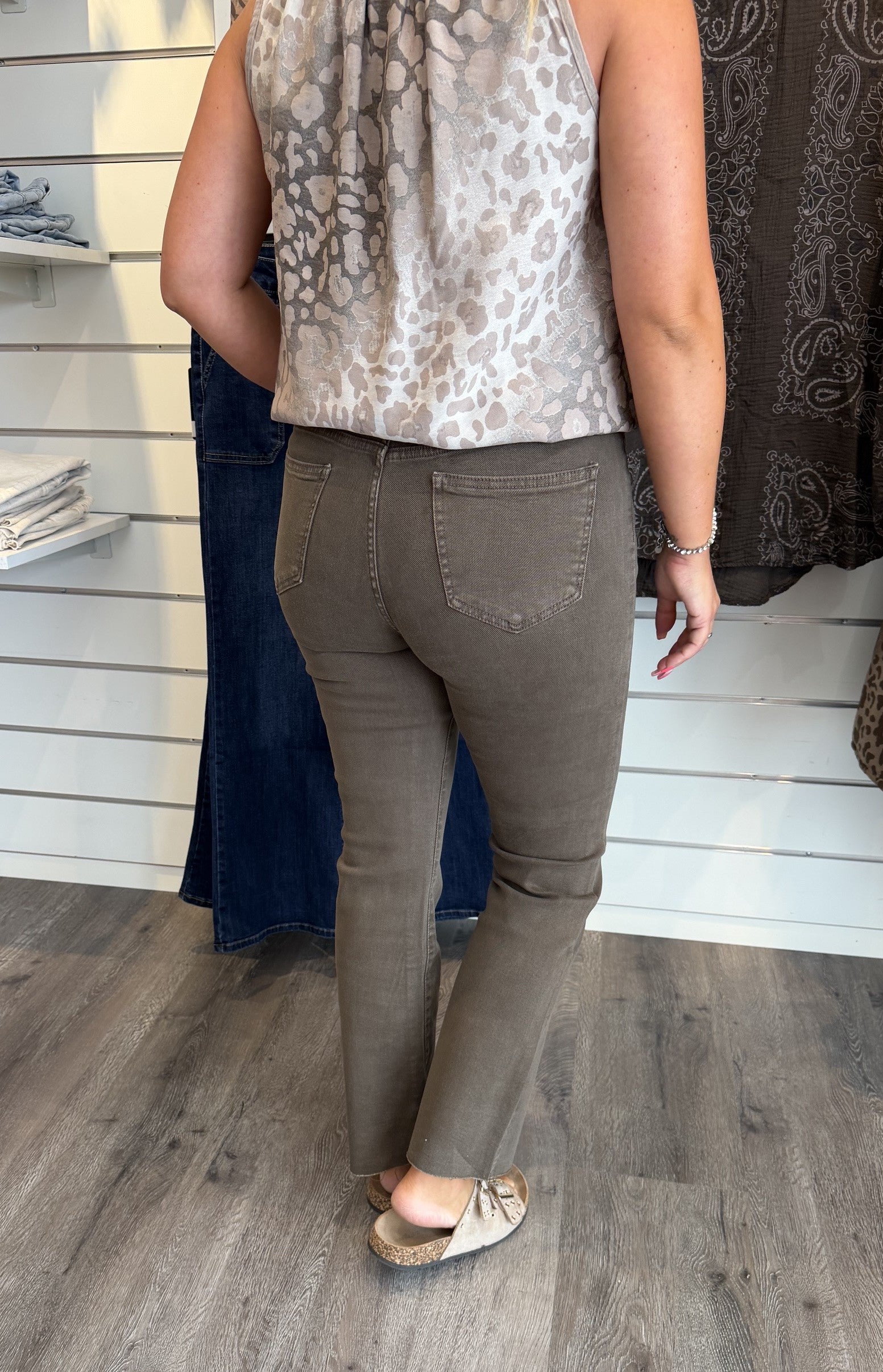 Jenna Jeans Flare Mocca Y6306I3