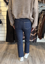Jenna Jeans Flare Mörk denim Y6577T