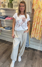 Joanna Ballongbyxa Beige