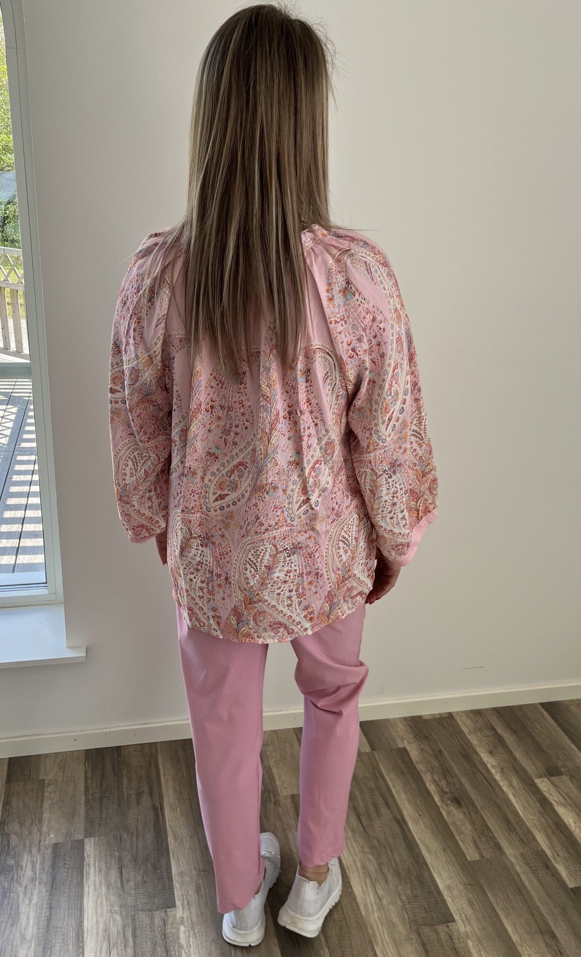 Jordan blus Paisley Rosa