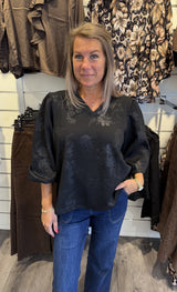 Juni sweatshirt svart