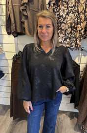 Juni sweatshirt svart