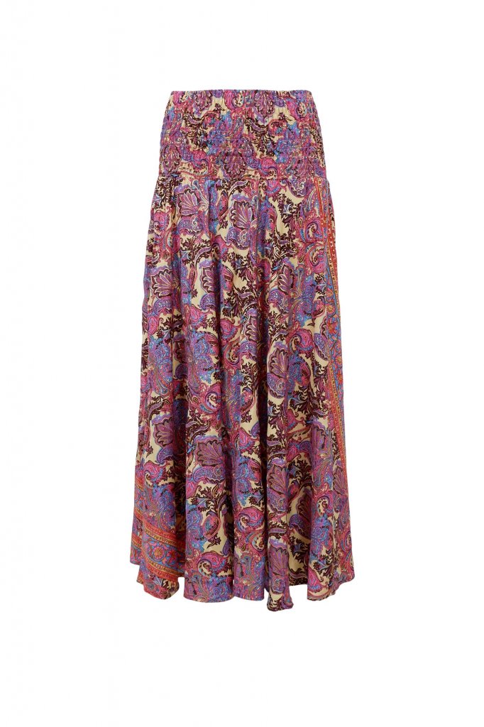 Luna -SmockKjol- Paisley -Royal Berry -  Nyhet