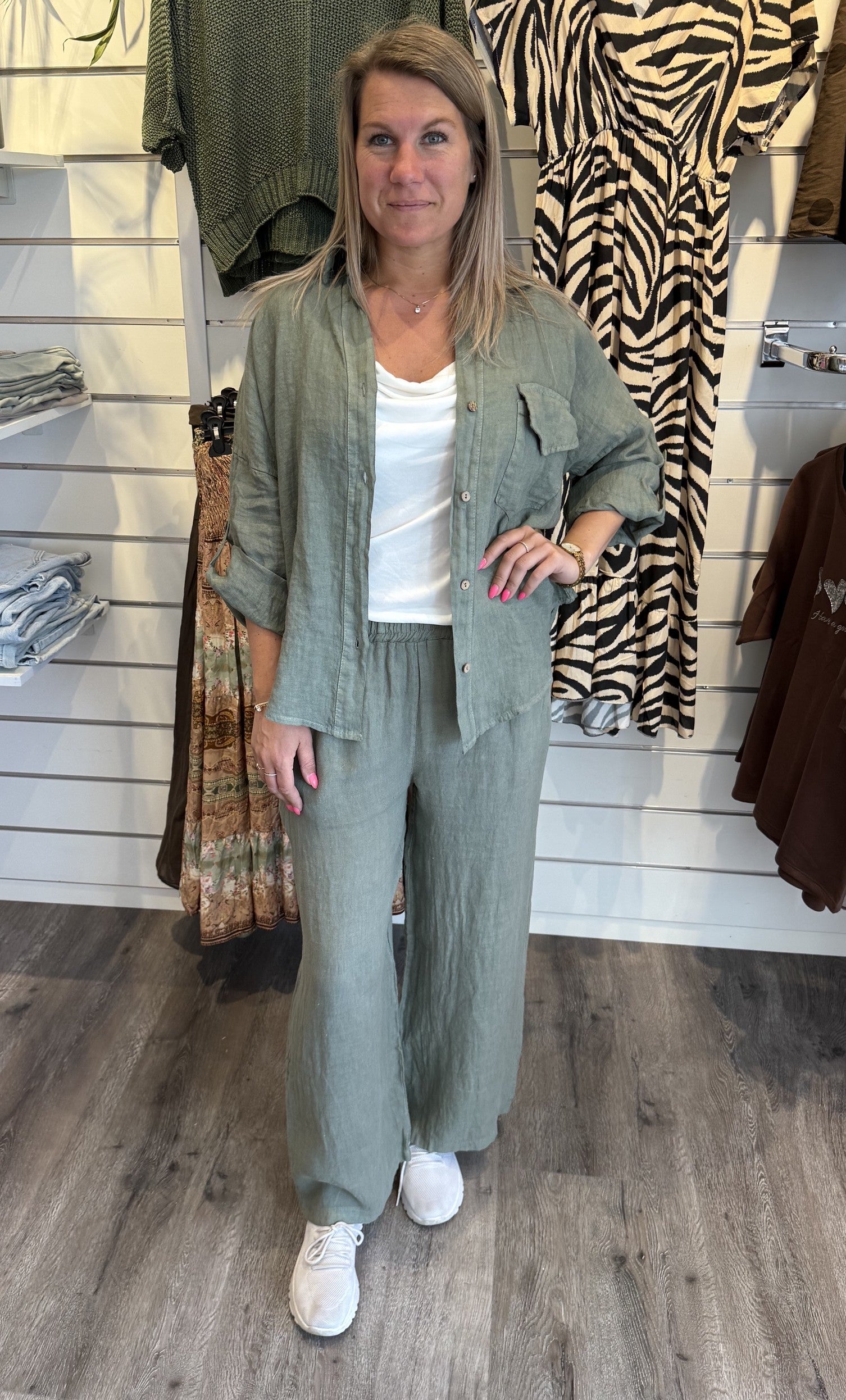 Daira Skjorta Khaki