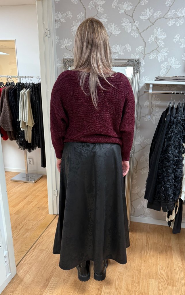 Katja - Skinnkjol - Svart - Nyhet