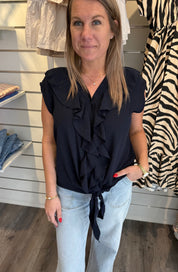 Kelly Topp med knyt Navy