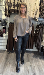 Kicki Blus Taupe