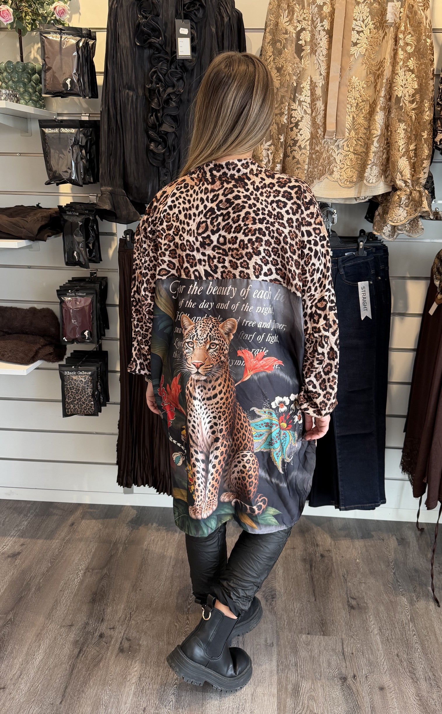 Hildur Tunika Leopard