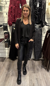 Simone Kavaj Strass Svart