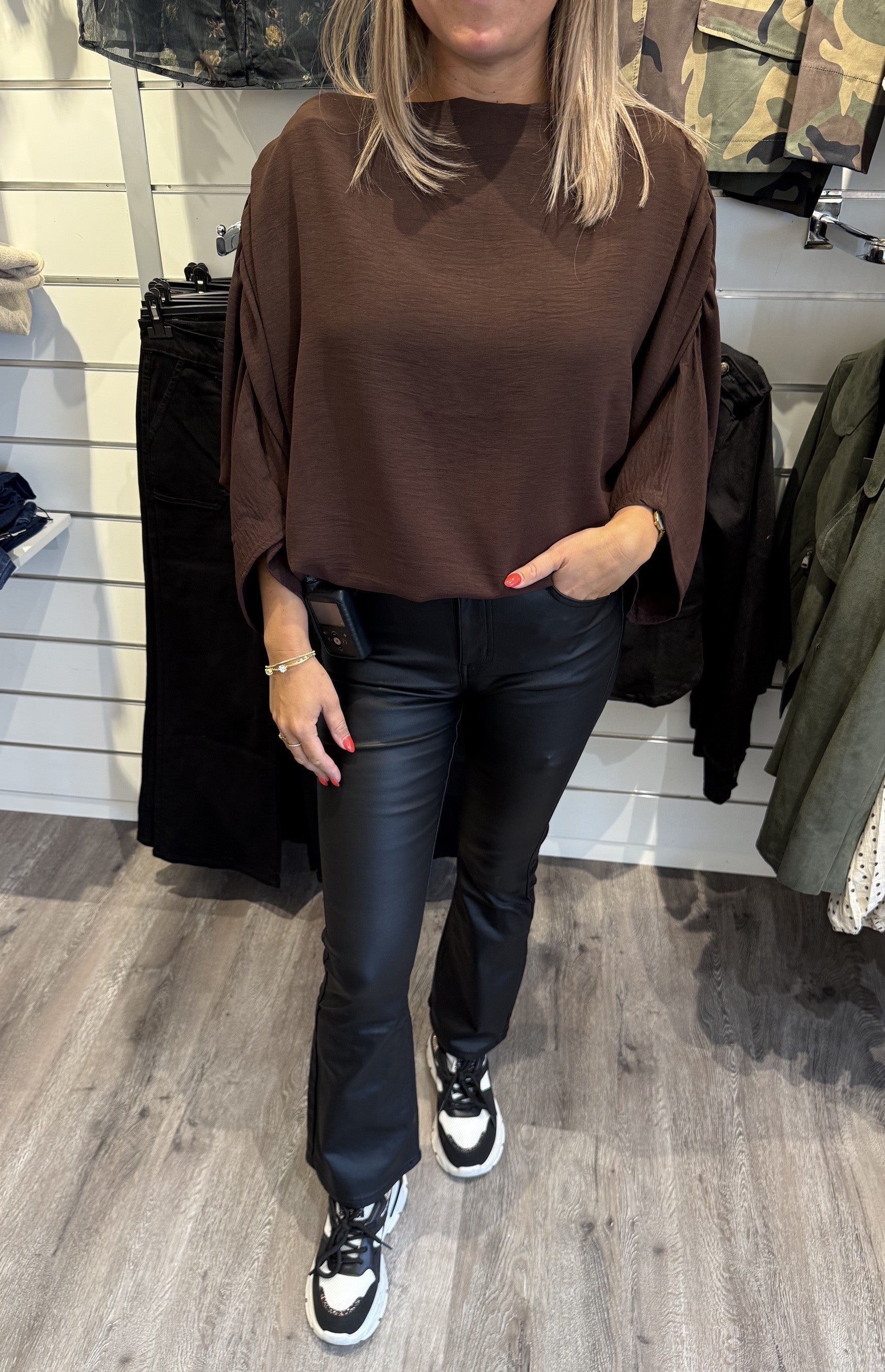 Kylie blus choco