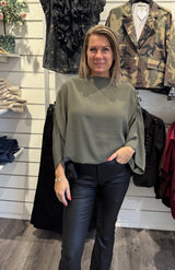 Kylie blus khaki