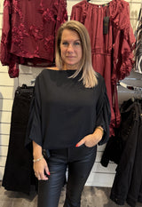 Kylie blus svart