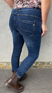 Leoni - Jeans JW2505 - Mörk Denim