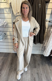 Lilly - Snyggbyxa med resår Beige