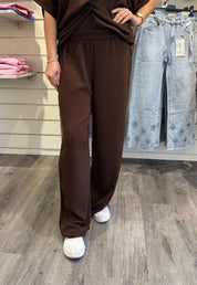 Lilly - Byxa med resår - Choco