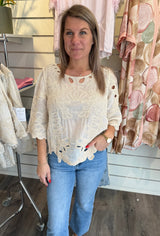 Lina - Bomullstopp Beige