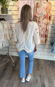 Lina - Bomullstopp Beige