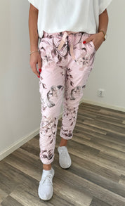 Lovi  - Byxor med Knyt  - Rosa