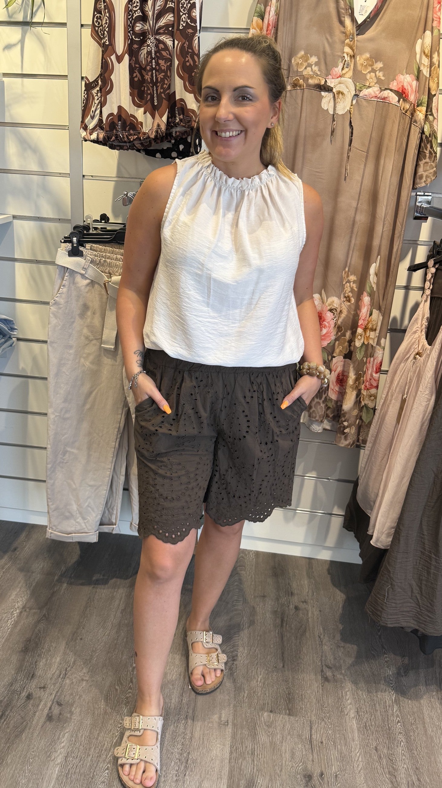 Lucina Topp Beige