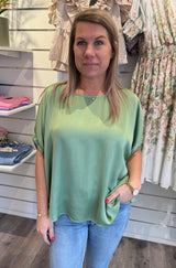 BCMable Satinblus Sage Green