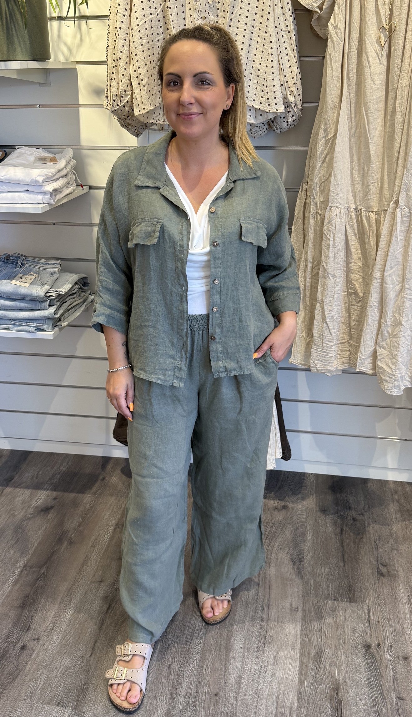 Malissa Skjorta Khaki