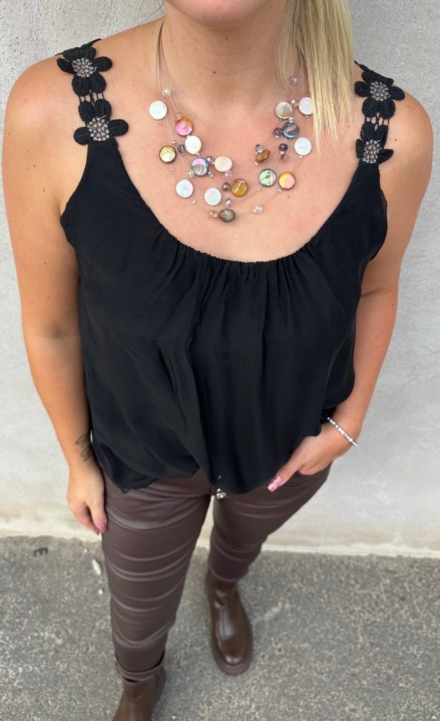 Malva - Halsband - Taupe - Nyhet