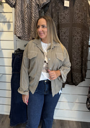 Maria Skjorjacka Manchester Taupe