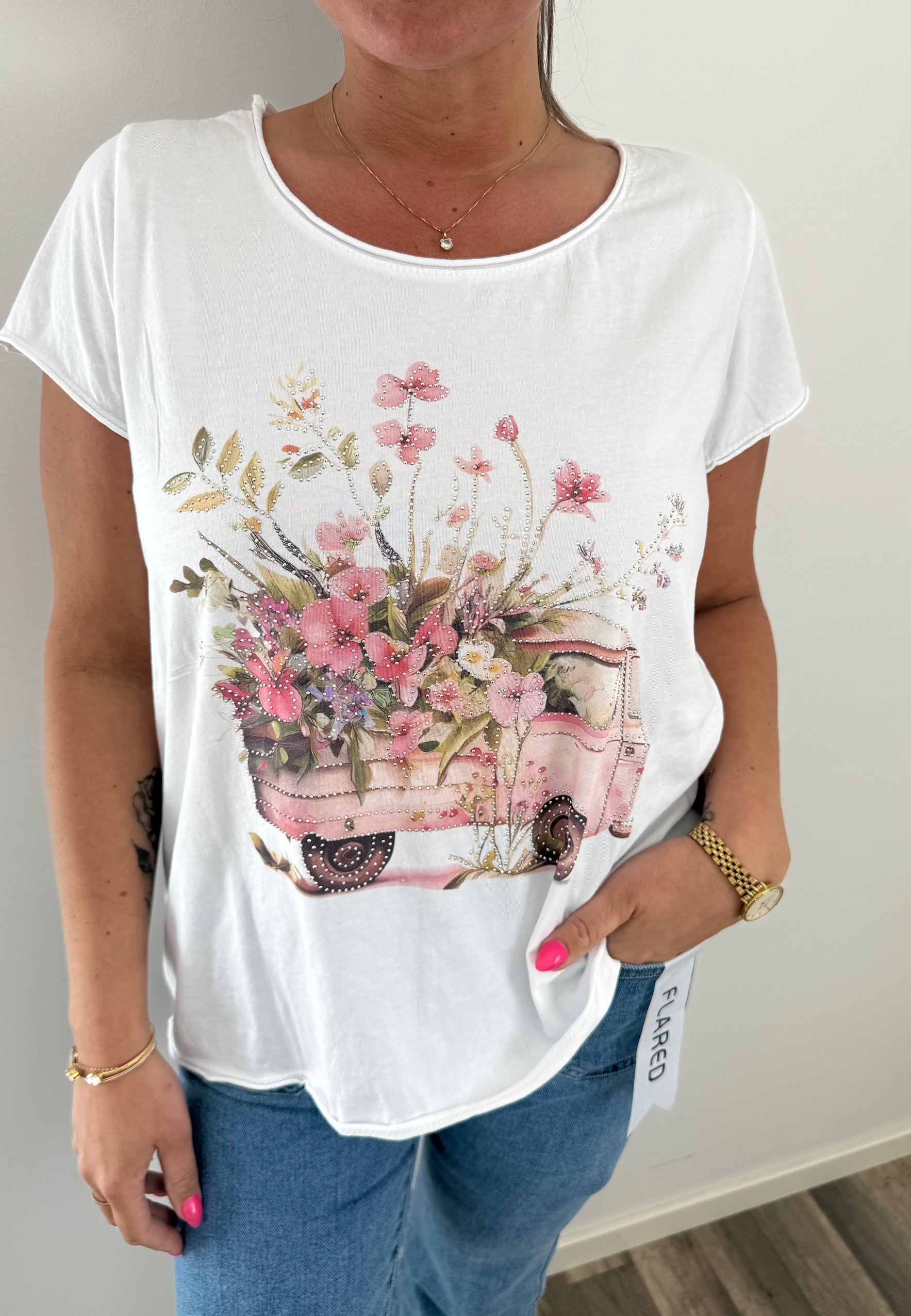 Marie Tshirt Buss Rosa