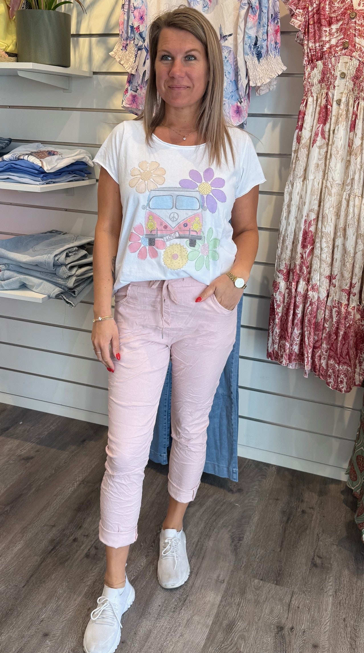 Marie Tshirt Buss Flower Multi