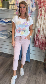 Marie Tshirt Buss Flower Multi