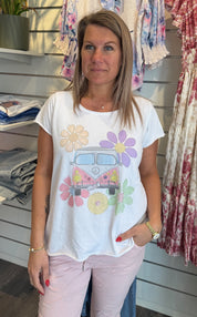 Marie Tshirt Buss Flower Multi